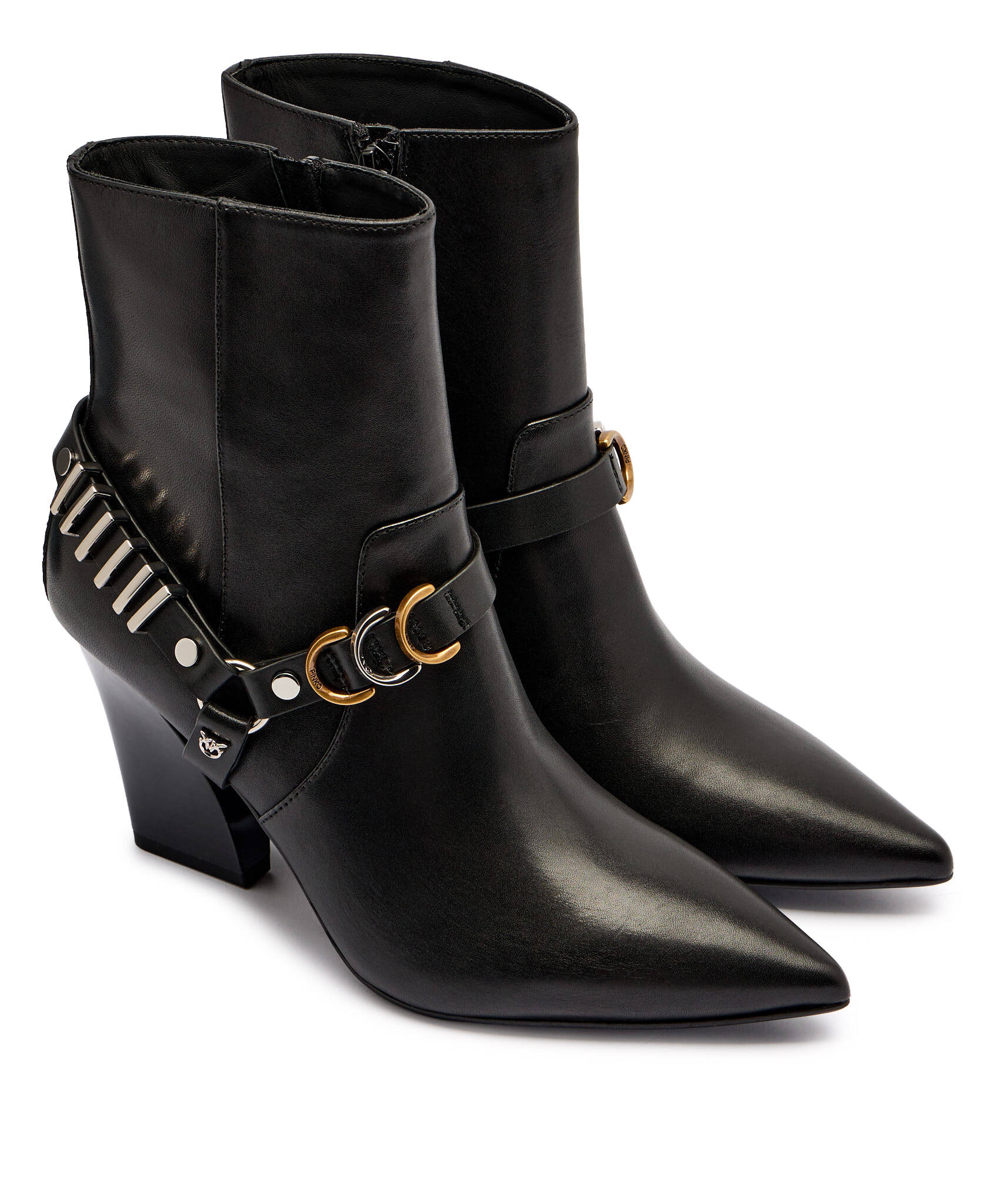 Texani in pelle SD0417P001 Z99 PINKO Black 