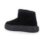 Stivaletto in pelle scamosciata con pelliccia SS0105P055 Z99 PINKO Black 