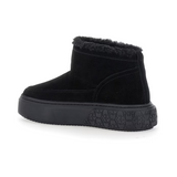 Stivaletto in pelle scamosciata con pelliccia SS0105P055 Z99 PINKO Black 