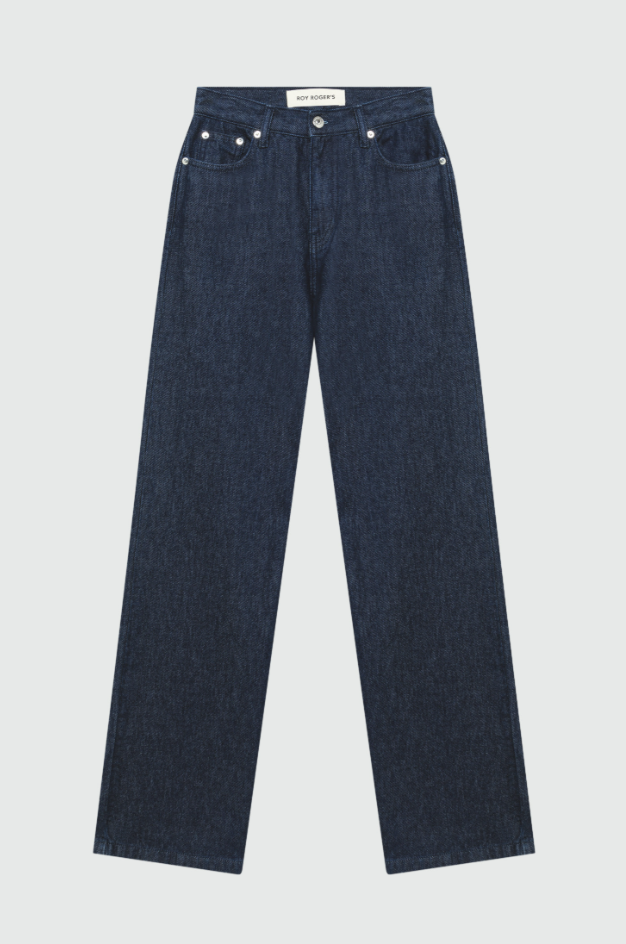 Jeans flare in denim rinse RND091 D402 0021 0999 ROY ROGER'S Denim 