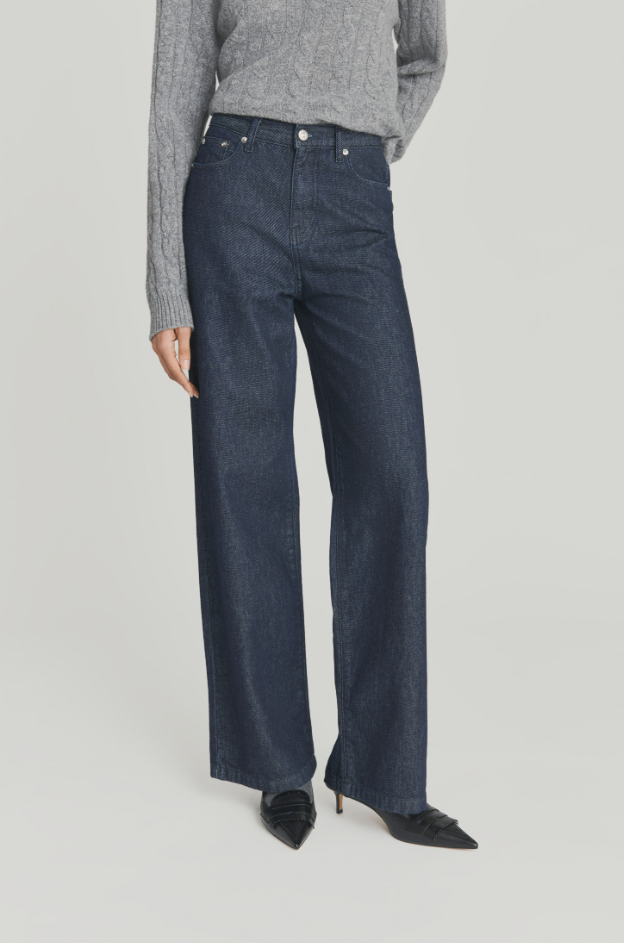Jeans flare in denim rinse RND091 D402 0021 0999 ROY ROGER'S Denim 