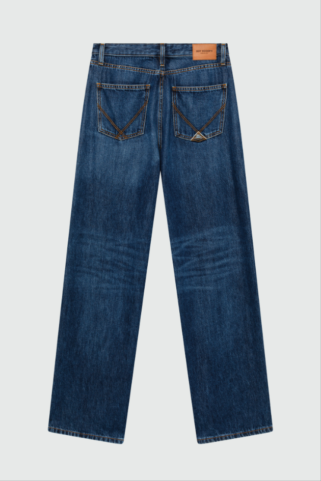 Jeans flare stone washed RND354 D705 3034 0999 ROY ROGER'S Denim 