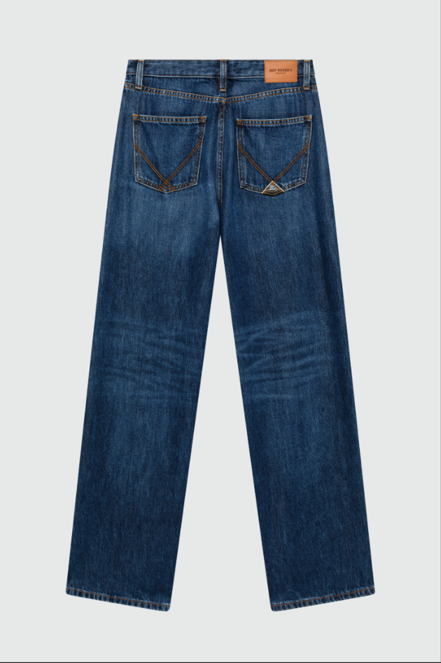 Jeans flare stone washed RND354 D705 3034 0999 ROY ROGER'S Denim 