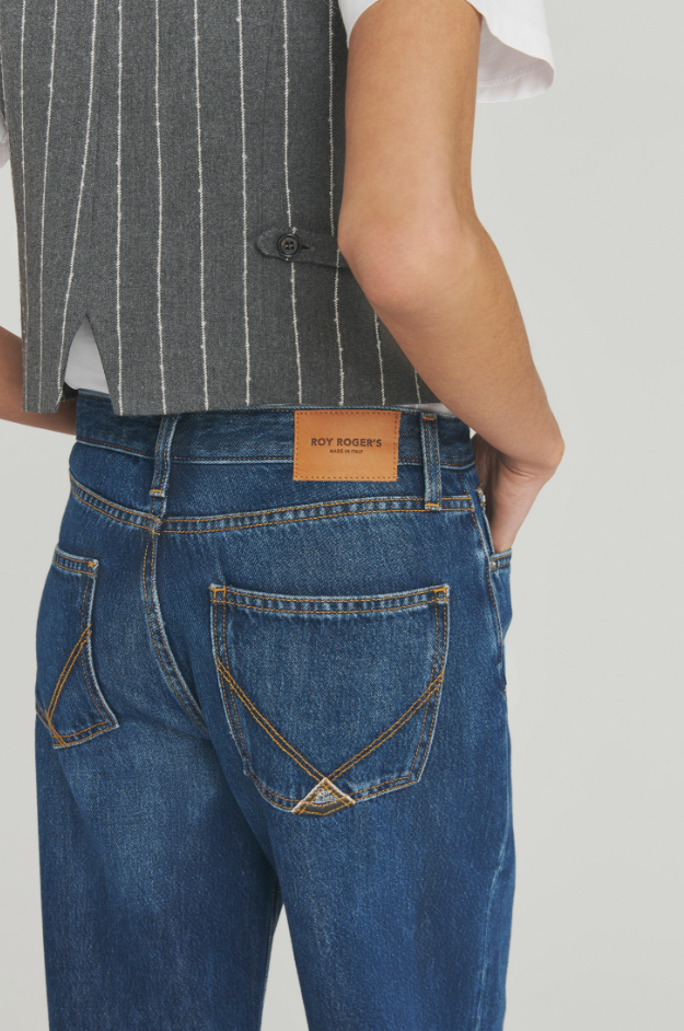 Jeans flare stone washed RND354 D705 3034 0999 ROY ROGER'S Denim 