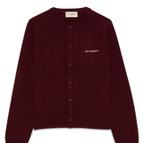 Cardigan in lana RND90224 CN97 0066 ROY ROGER'S Bordeaux 