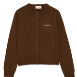 Cardigan in lana RND90224 CN97 0183 ROY ROGER'S Camel 