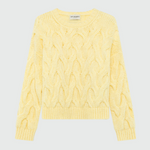 Maglia in lana girocollo RND90229 CP02 0558 ROY ROGER'S Dark butter 