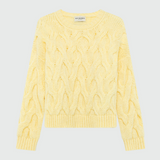 Maglia in lana girocollo RND90229 CP02 0558 ROY ROGER'S Dark butter 