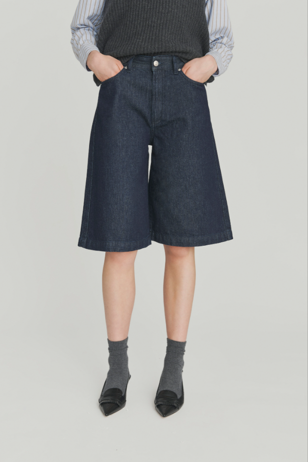 Bermuda in denim rinse RND902 03D402 0021 0999 ROY ROGER'S Denim 