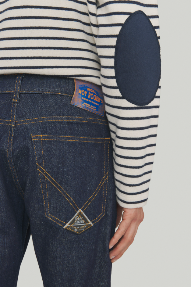 Jeans in denim rinse RRU025 D696 2366 0999 ROY ROGER'S Denim 