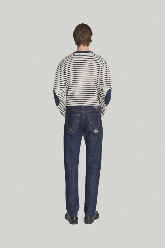 Jeans in denim rinse RRU025 D696 2366 0999 ROY ROGER'S Denim 