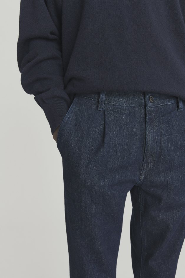 Pantalone in denim rinse RRU105 D367 0021 0999 ROY ROGER'S Denim 