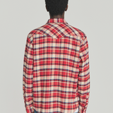 Camicia western a quadri RRU148 CQ19 1510 0159 ROY ROGER'S Red 
