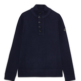 Maglia con mezza zip RRU90243 CM97 0048 ROY ROGER'S Blue navy 