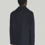 Peacoat in lana RRU90280 T706 0048 ROY ROGER'S Blue navy 