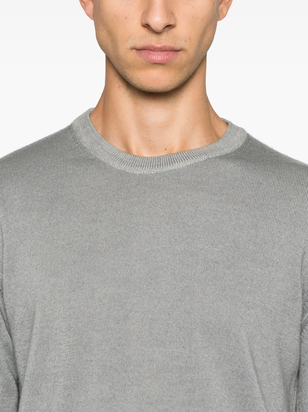 Maglia girocollo CFWOKN0277MRUF0775 1863 WOOLRICH Formal gray 