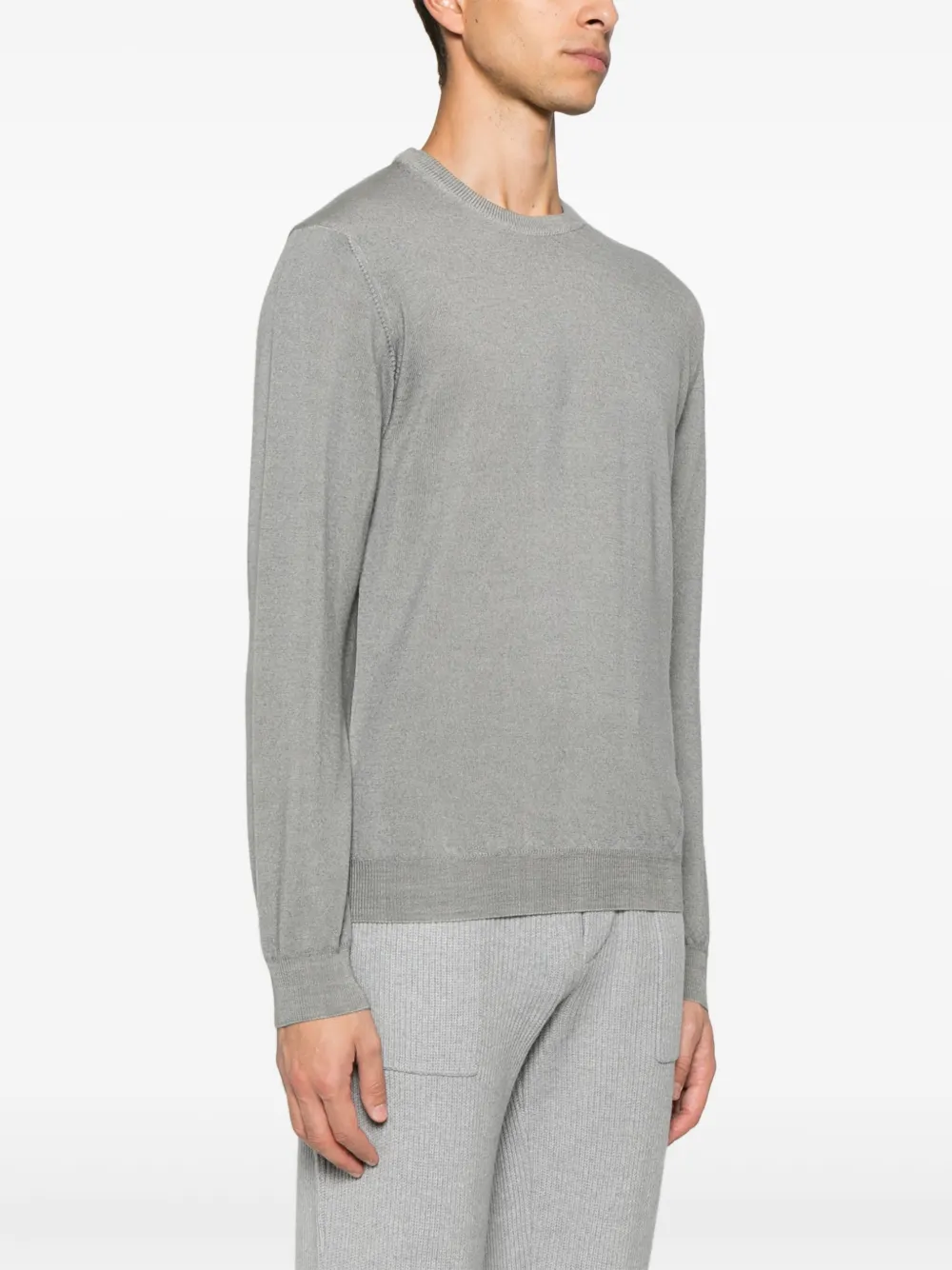 Maglia girocollo CFWOKN0277MRUF0775 1863 WOOLRICH Formal gray 