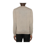 Maglia girocollo CFWOKN0277MRUF0775 8925 WOOLRICH Feather beige 