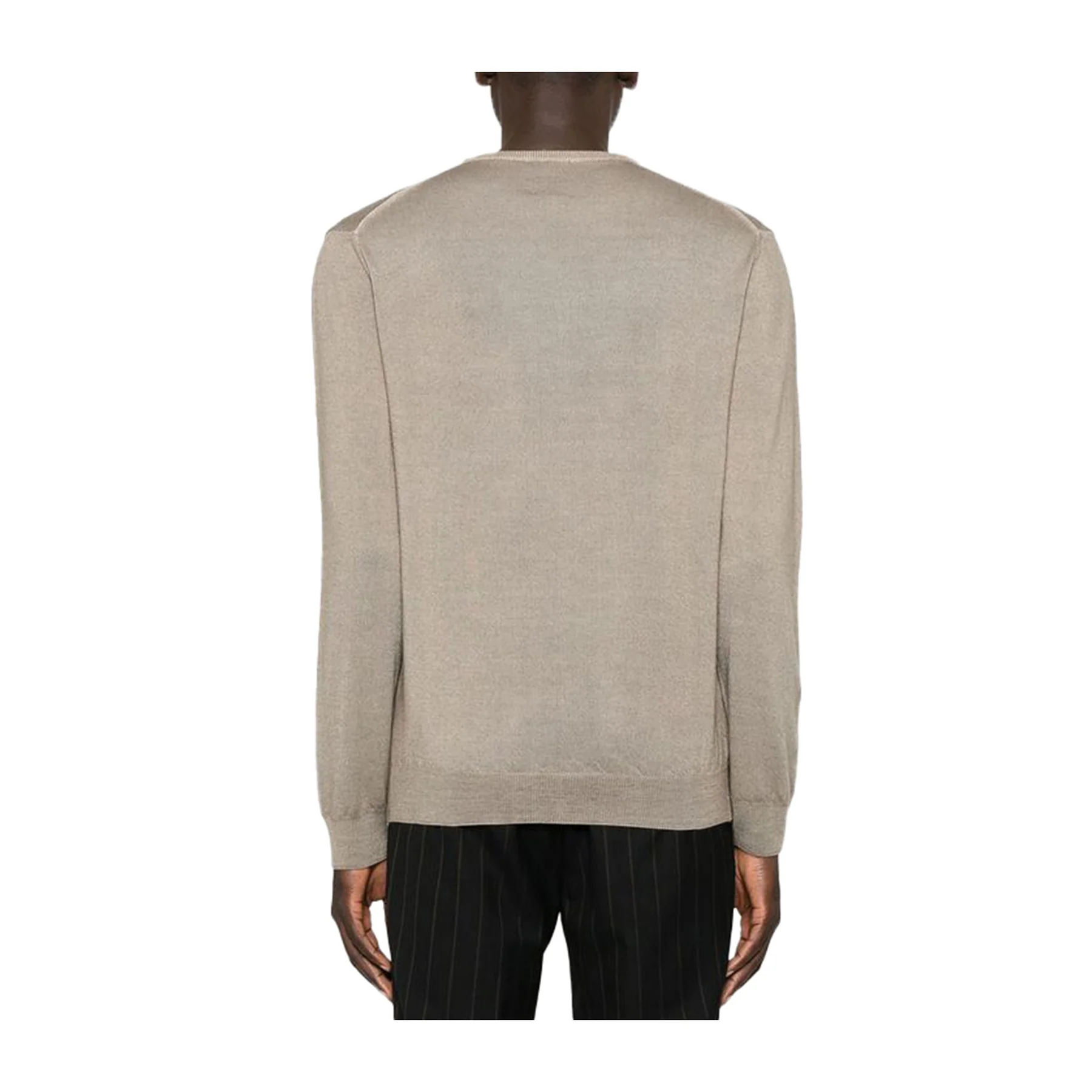 Maglia girocollo CFWOKN0277MRUF0775 8925 WOOLRICH Feather beige 