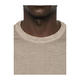 Maglia girocollo CFWOKN0277MRUF0775 8925 WOOLRICH Feather beige 