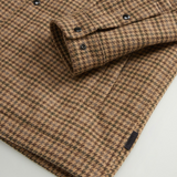 Giacca a camicia in misto lana CFWOOS2018MRUT3046 8880 WOOLRICH Beige pied de poule 