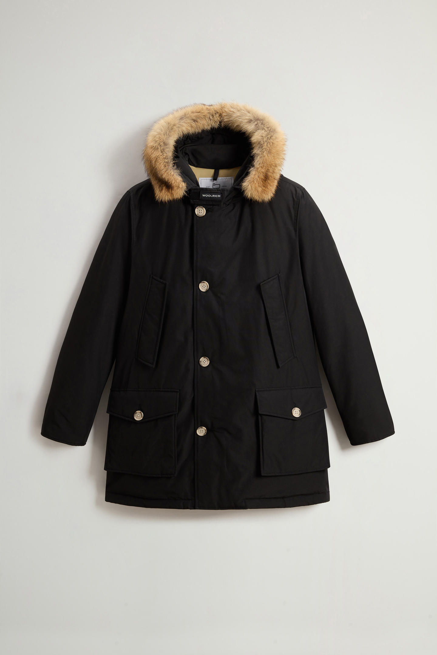 Arctic Parka con pelliccia removibile CFWOOU0482MHUT0001 BLK WOOLRICH Black 