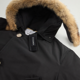 Arctic Parka con pelliccia removibile CFWOOU0482MHUT0001 BLK WOOLRICH Black 