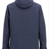 Giaccone lungo con cappuccio staccabile CFWOOU2017MRUT3496 3989 WOOLRICH Melton blue 