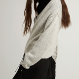 Maglione in misto cotone alpaca e lana CFWWKN2013FRUF5002 103 WOOLRICH Light grey melange 