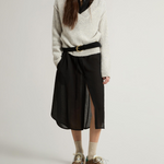 Maglione in misto cotone alpaca e lana CFWWKN2013FRUF5002 103 WOOLRICH Light grey melange 
