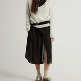 Maglione in misto cotone alpaca e lana CFWWKN2013FRUF5002 103 WOOLRICH Light grey melange 