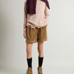 Maglia girocollo in misto lana vergine e cashmere CFWWKN2025FRUF5067 4415 WOOLRICH Silver peony 