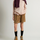 Maglia girocollo in misto lana vergine e cashmere CFWWKN2025FRUF5067 4415 WOOLRICH Silver peony 