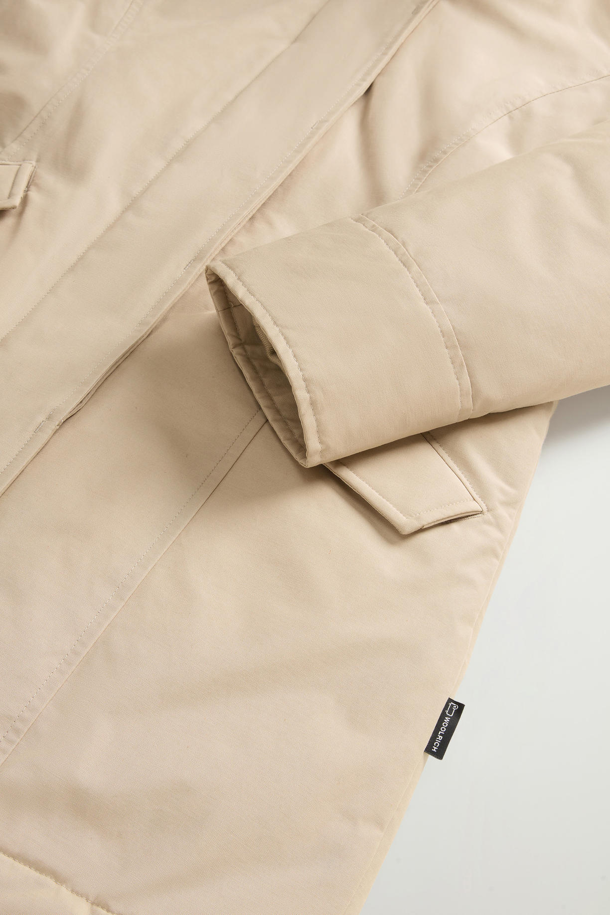 Arctic Parka in Ramar Cloth con pelliccia removibile CFWWOU0538FRUT0001 CNK2T WOOLRICH Cornstalk two tone 