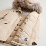 Arctic Parka in Ramar Cloth con pelliccia removibile CFWWOU0538FRUT0001 CNK2T WOOLRICH Cornstalk two tone 