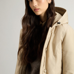 Arctic Parka in Ramar Cloth con pelliccia removibile CFWWOU0538FRUT0001 CNK2T WOOLRICH Cornstalk two tone 