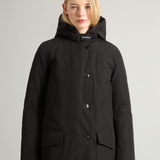 Parka con quattro tasche e pelliccia removibile CFWWOU0540FRUT0001 BLK WOOLRICH Black 