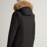 Parka con quattro tasche e pelliccia removibile CFWWOU0540FRUT0001 BLK WOOLRICH Black 