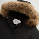 Parka con quattro tasche e pelliccia removibile CFWWOU0540FRUT0001 BLK WOOLRICH Black 