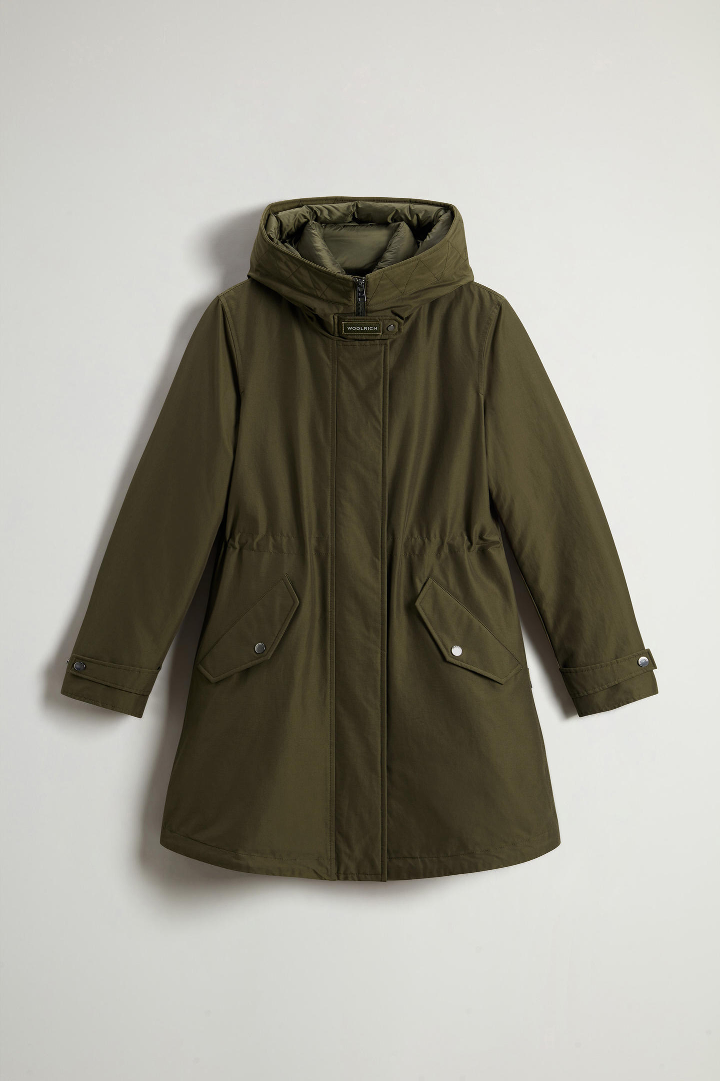 Parka 3 in 1 in Ramar Cloth CFWWOU1105FRUT0001 DAG WOOLRICH Dark green 