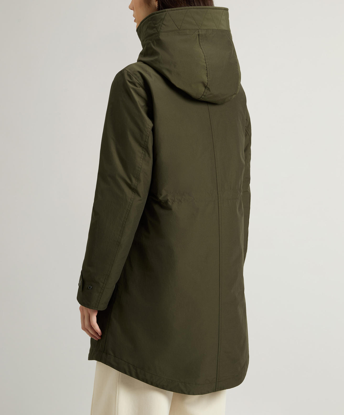 Parka 3 in 1 in Ramar Cloth CFWWOU1105FRUT0001 DAG WOOLRICH Dark green 