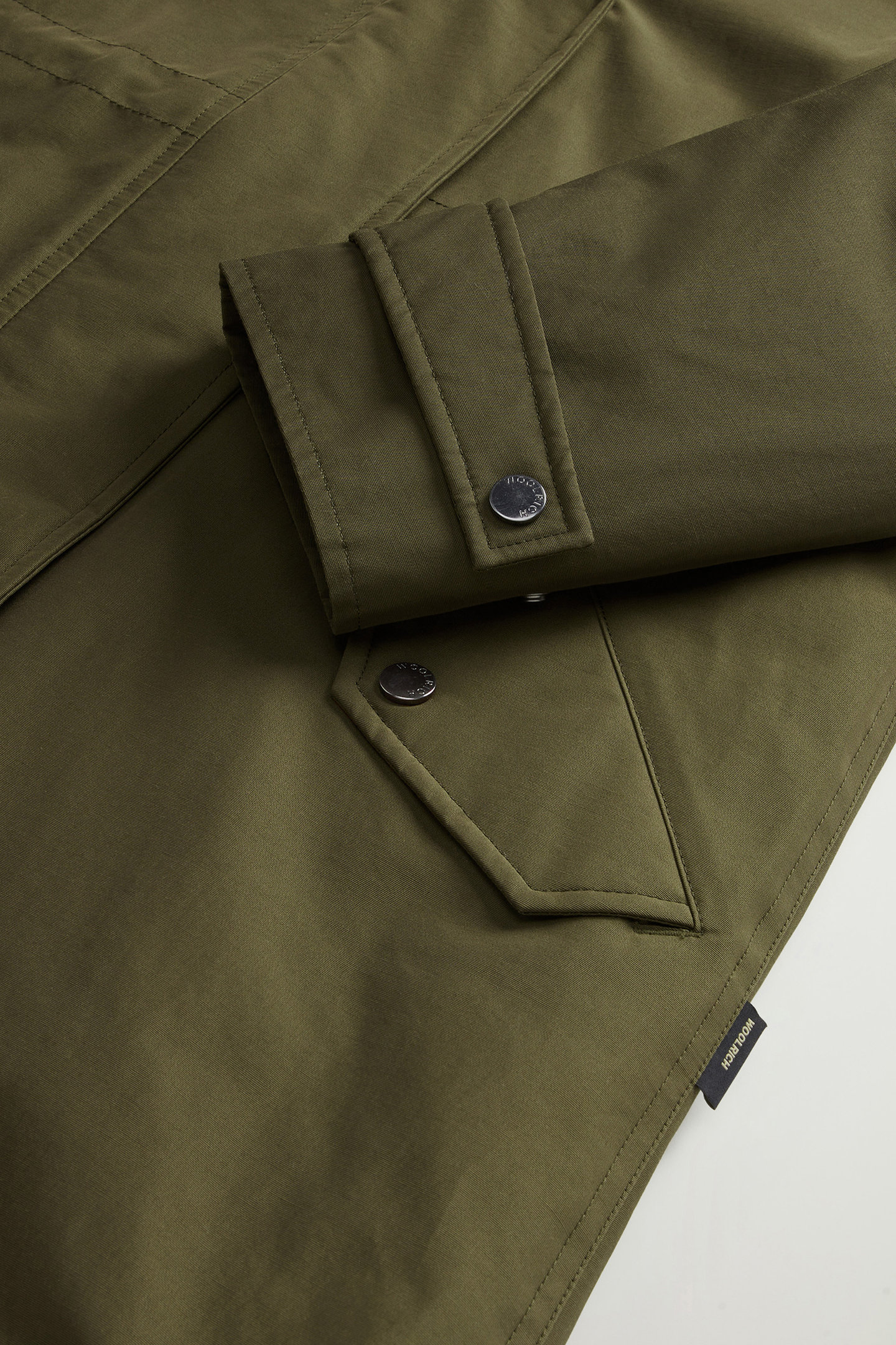 Parka 3 in 1 in Ramar Cloth CFWWOU1105FRUT0001 DAG WOOLRICH Dark green 