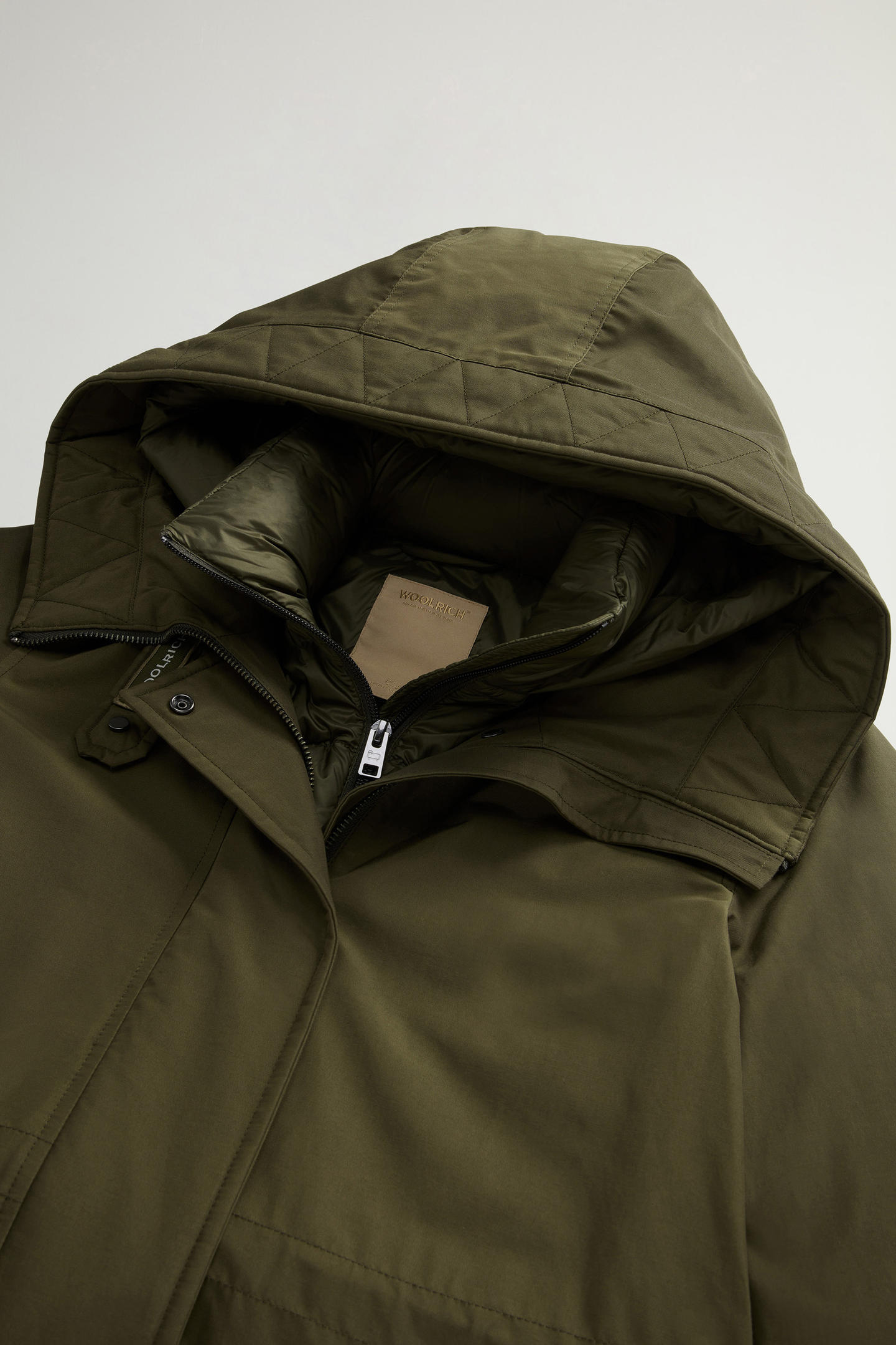 Parka 3 in 1 in Ramar Cloth CFWWOU1105FRUT0001 DAG WOOLRICH Dark green 