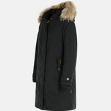 Parka con pelliccia CFWWOU2044FRUT5092 100 WOOLRICH Black 