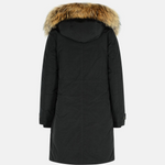 Parka con pelliccia CFWWOU2044FRUT5092 100 WOOLRICH Black 