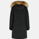Parka con pelliccia CFWWOU2044FRUT5092 100 WOOLRICH Black 