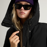 Giacca imbottita in con cappuccio CFWWOU2075FRUT0001 BLK WOOLRICH Black 
