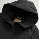 Giacca imbottita in con cappuccio CFWWOU2075FRUT0001 BLK WOOLRICH Black 