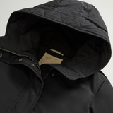 Giacca imbottita in con cappuccio CFWWOU2075FRUT0001 BLK WOOLRICH Black 