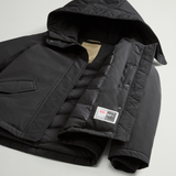 Giacca imbottita in con cappuccio CFWWOU2075FRUT0001 BLK WOOLRICH Black 